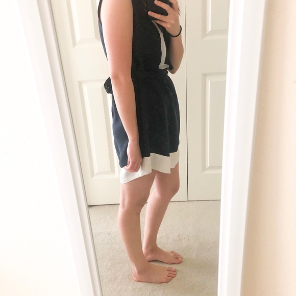 Anthropologie Navy Tie Dress/Tunic Blouse - Picture 6 of 8